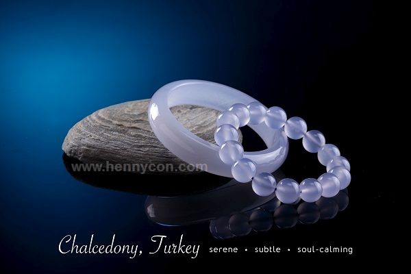 blue chalcedony bracelet