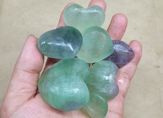 fluorite hearts