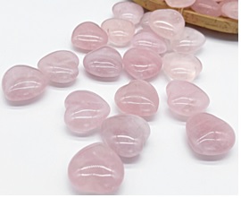 rose quartz hearts